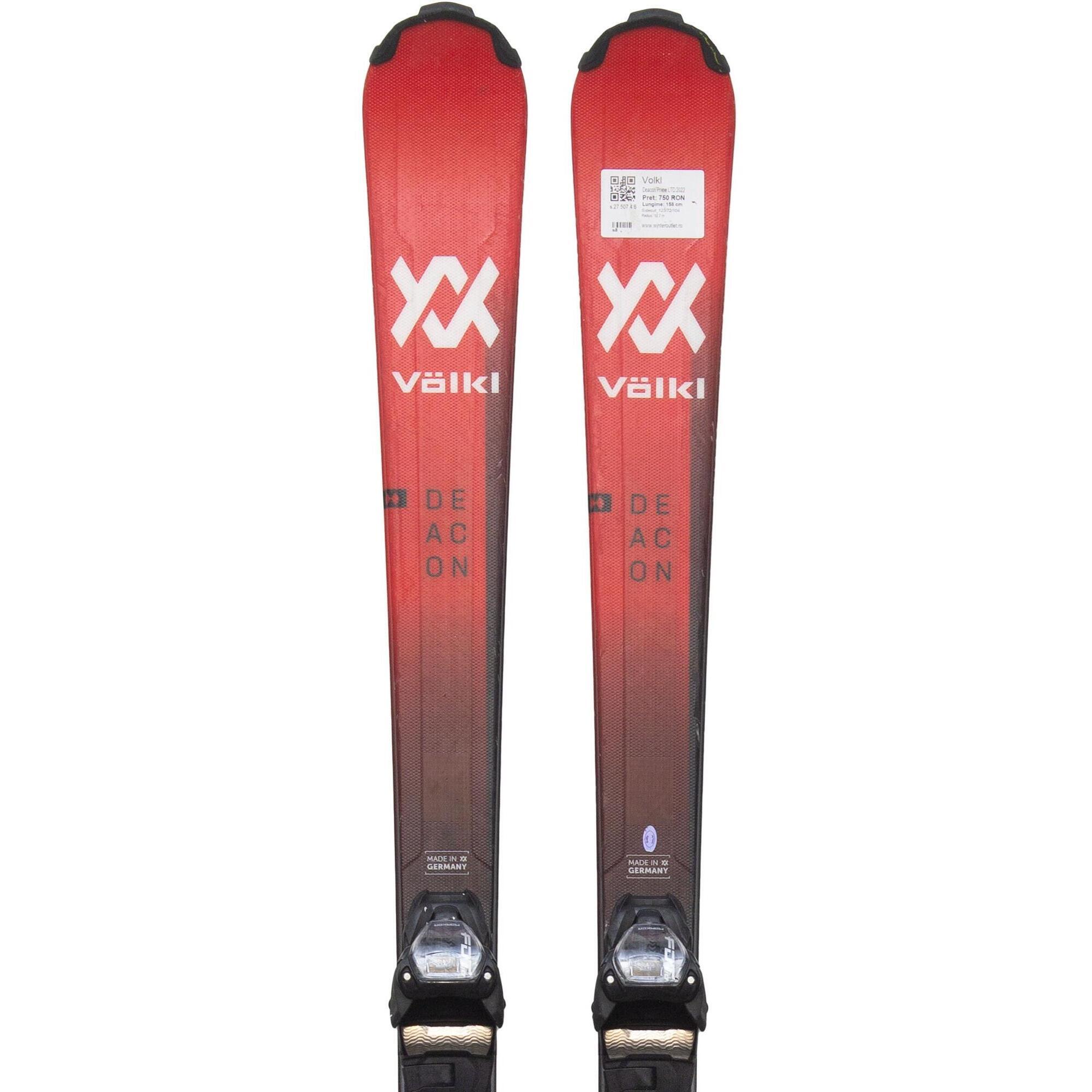 Używane narty - VOLKL Deacon Prime LTD 2022, 137 cm, stan bardzo dobry