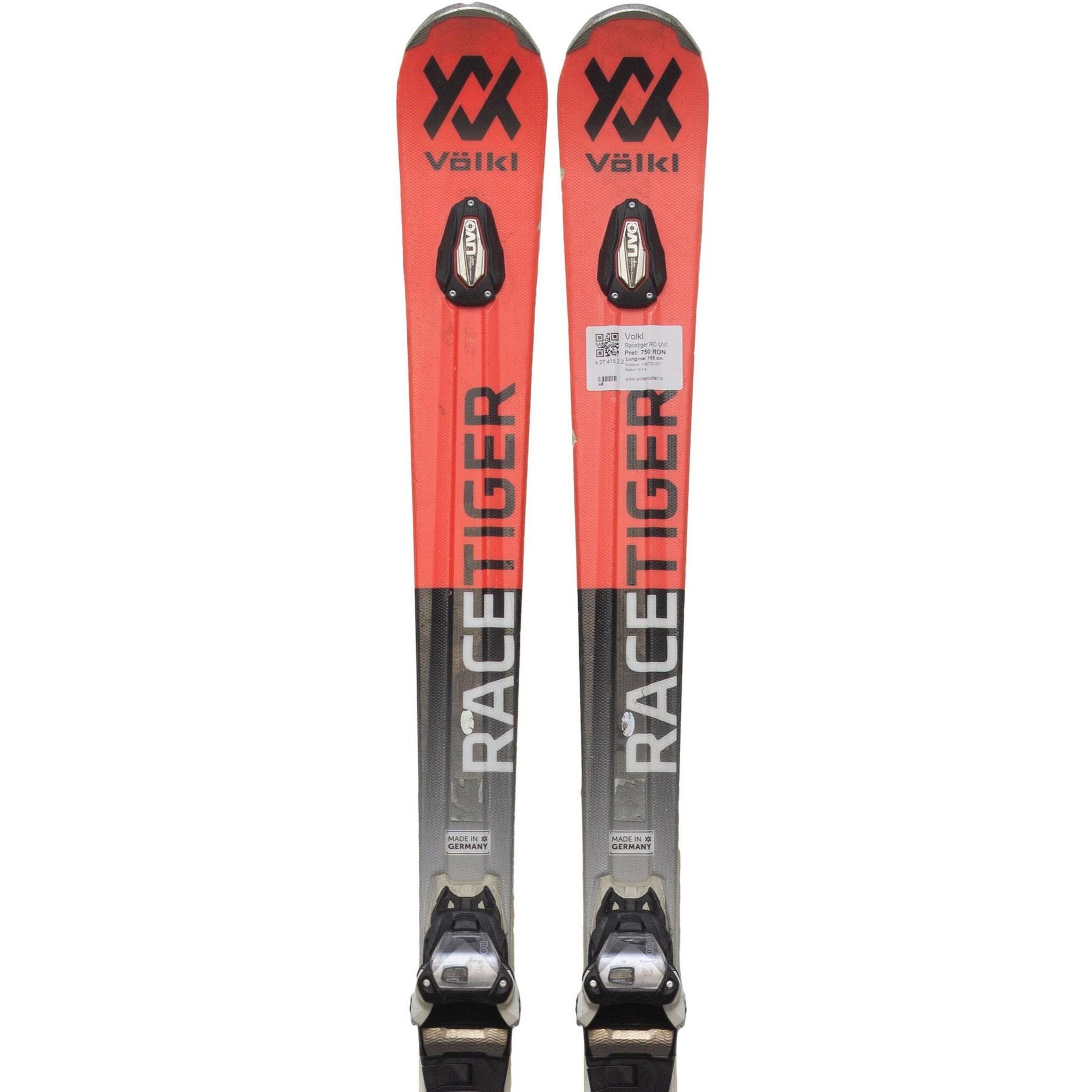 VÖLKL 2ND LIFE - VOLKL Racetiger RC UVO, 175 cm, vyhovující stav