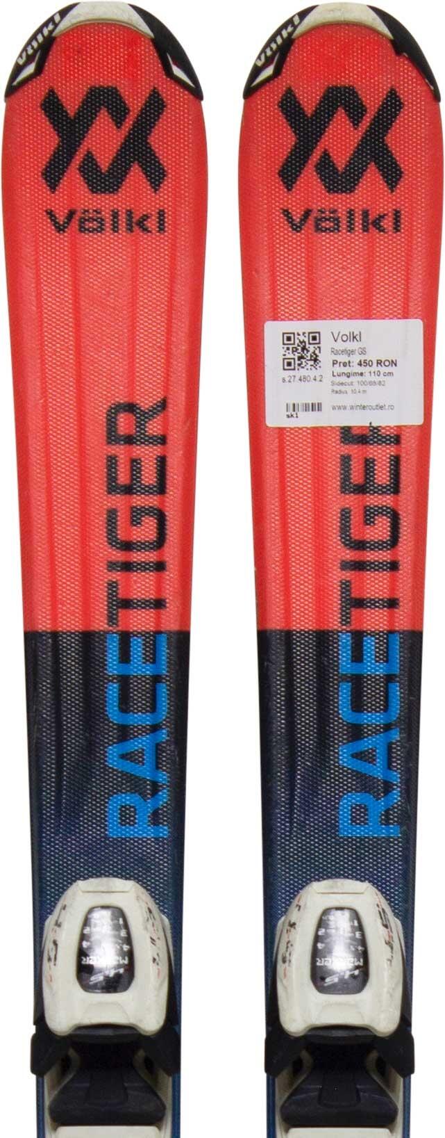 VÖLKL Skis d'occasion - VOLKL Racetiger GS, 80 cm, Très bon état