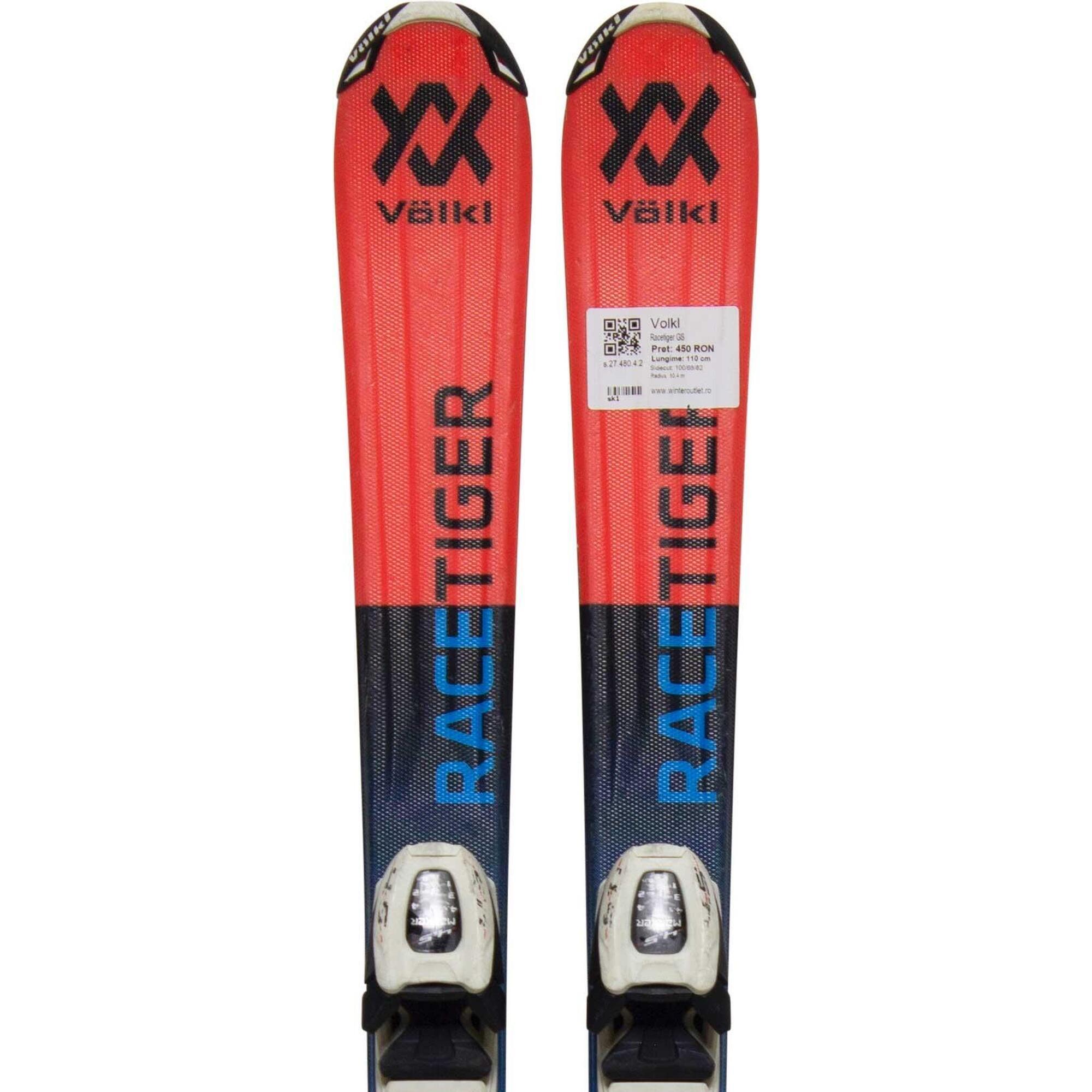 VÖLKL 2ND LIFE - VOLKL Racetiger GS, 80 cm, Velmi dobrý stav