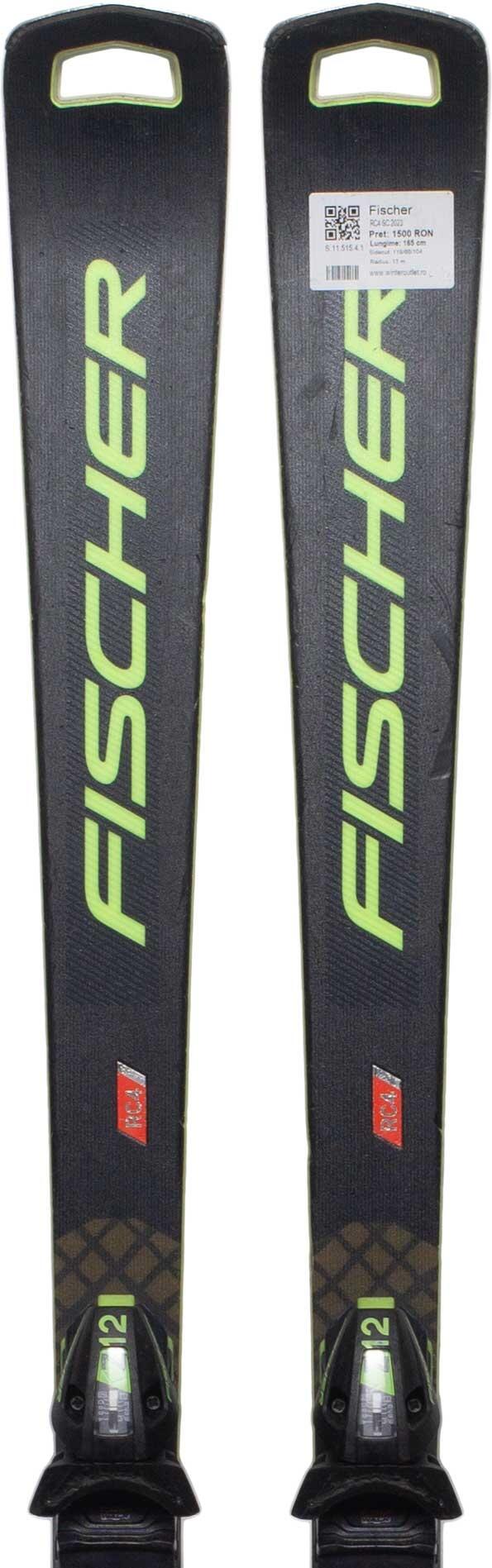 FISCHER Skis d'occasion - FISCHER RC4 SC 2023, 160 cm, Très bon état