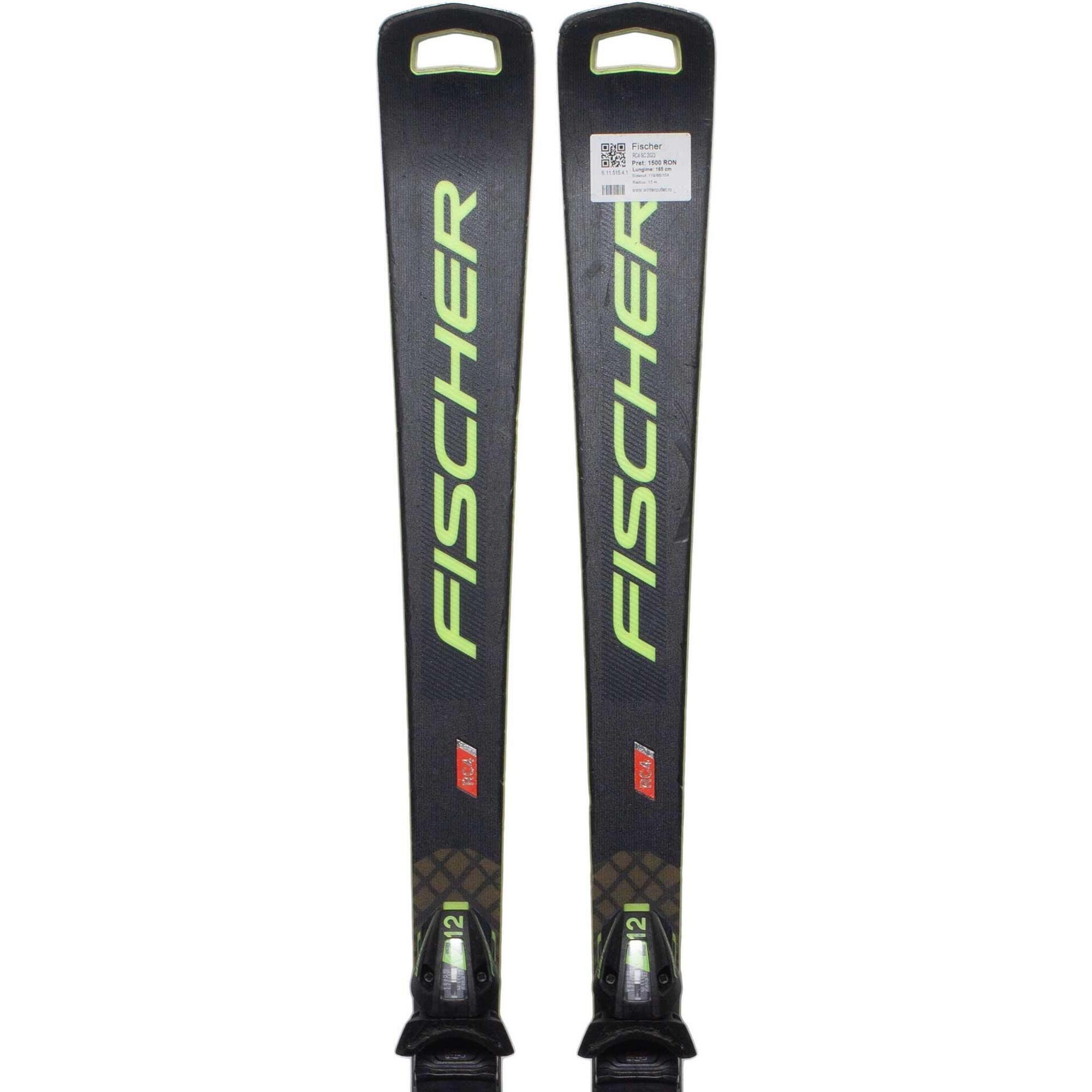 FISCHER 2ND LIFE - FISCHER RC4 SC 2023, 160 cm, velmi dobrý stav