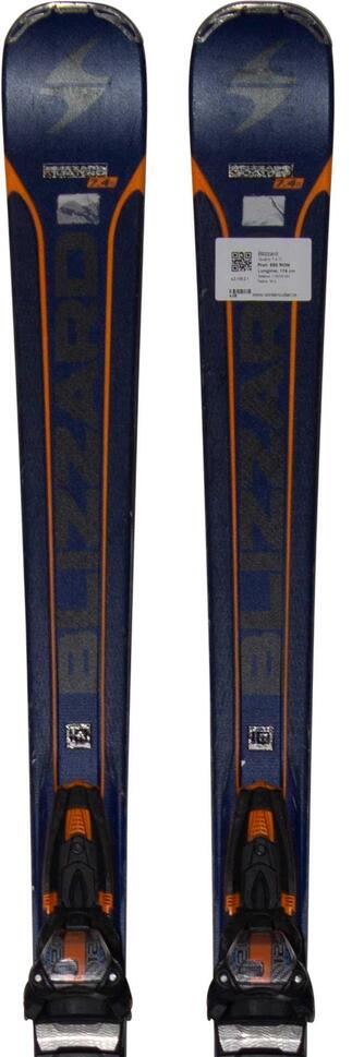 Używane narty - BLIZZARD Quatro 7.4 TI, 174 cm, stan dobry