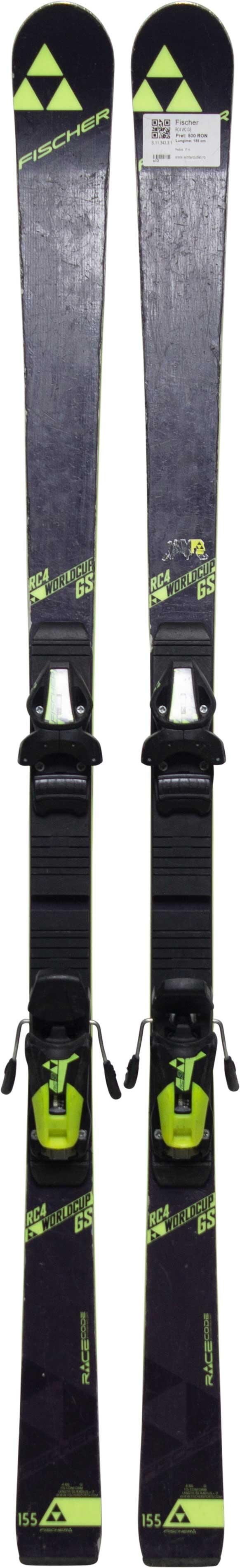 Skis d'occasion - FISCHER RC4 WC GS, 160 cm, Bon état 2/4