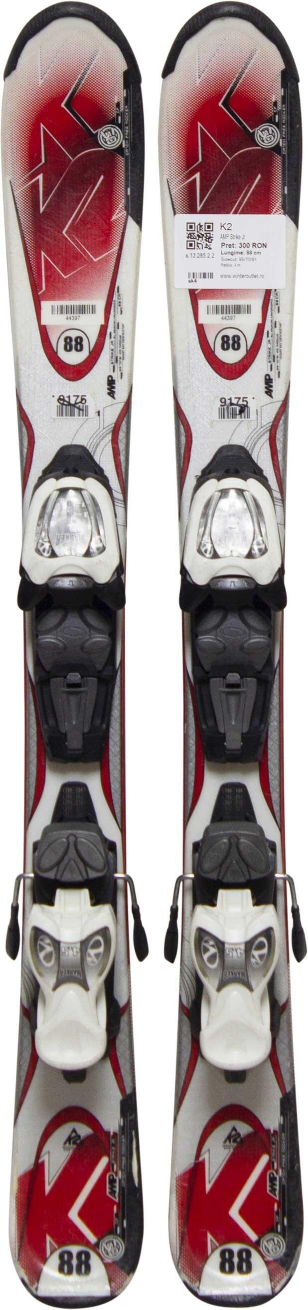 Skis d'occasion - K2 AMP Strike Jr, 76 cm, Très bon état 2/4