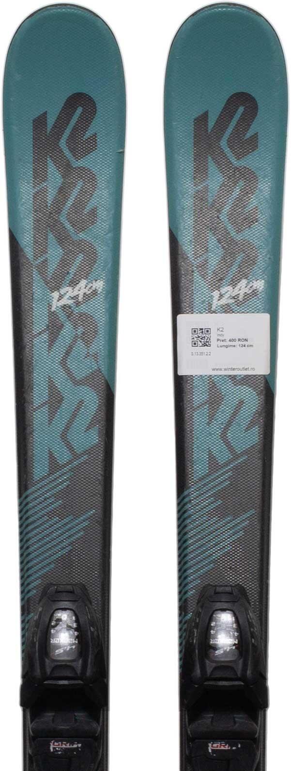 K2 Skis d'occasion - K2 Indy, 112 cm, Très bon état