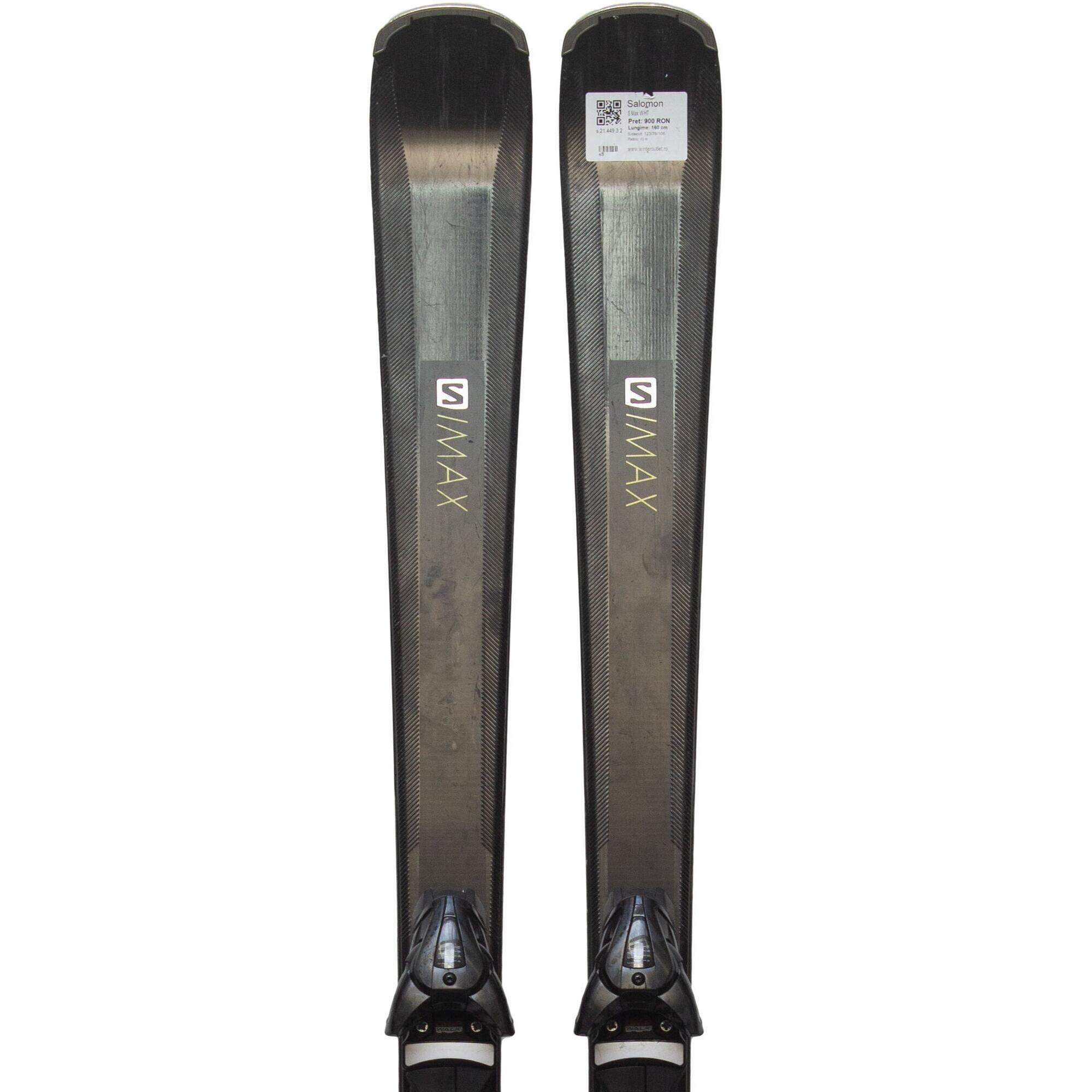 Second Life- Narty SALOMON S Max W HT, 167 cm- Stan bardzo dobry