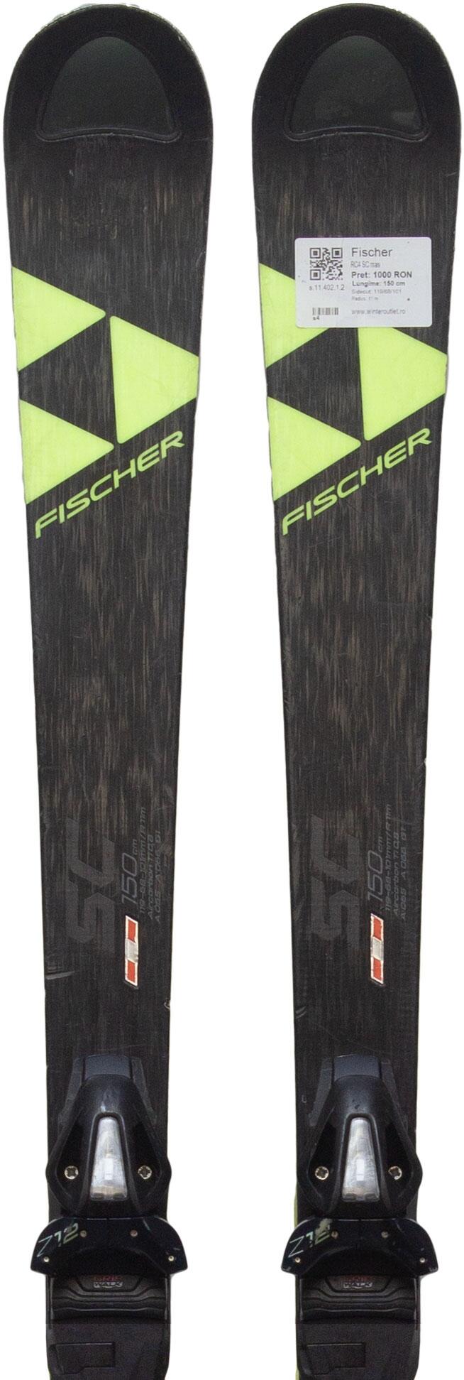 FISCHER Skis d'occasion - FISCHER RC4 SC, 170 cm, Très bon état