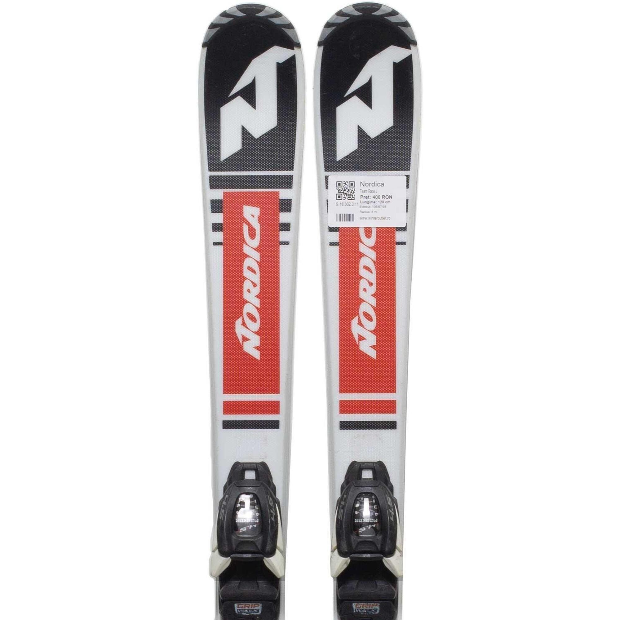 Second Life- Narty NORDICA Team Race J, 120 cm- Stan bardzo dobry