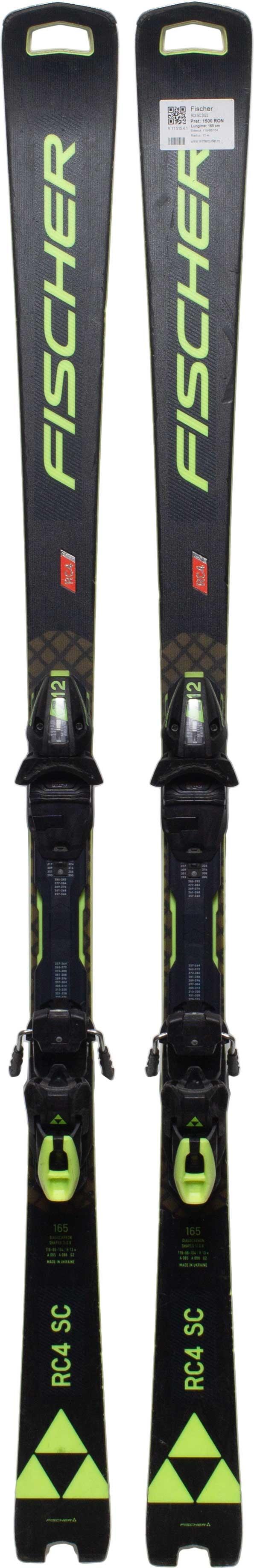 Skis d'occasion - FISCHER RC4 SC 2023, 150 cm, Très bon état 3/5