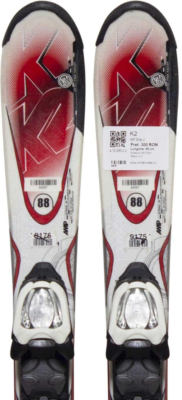 K2 Skis d'occasion - K2 AMP Strike Jr, 76 cm, Très bon état