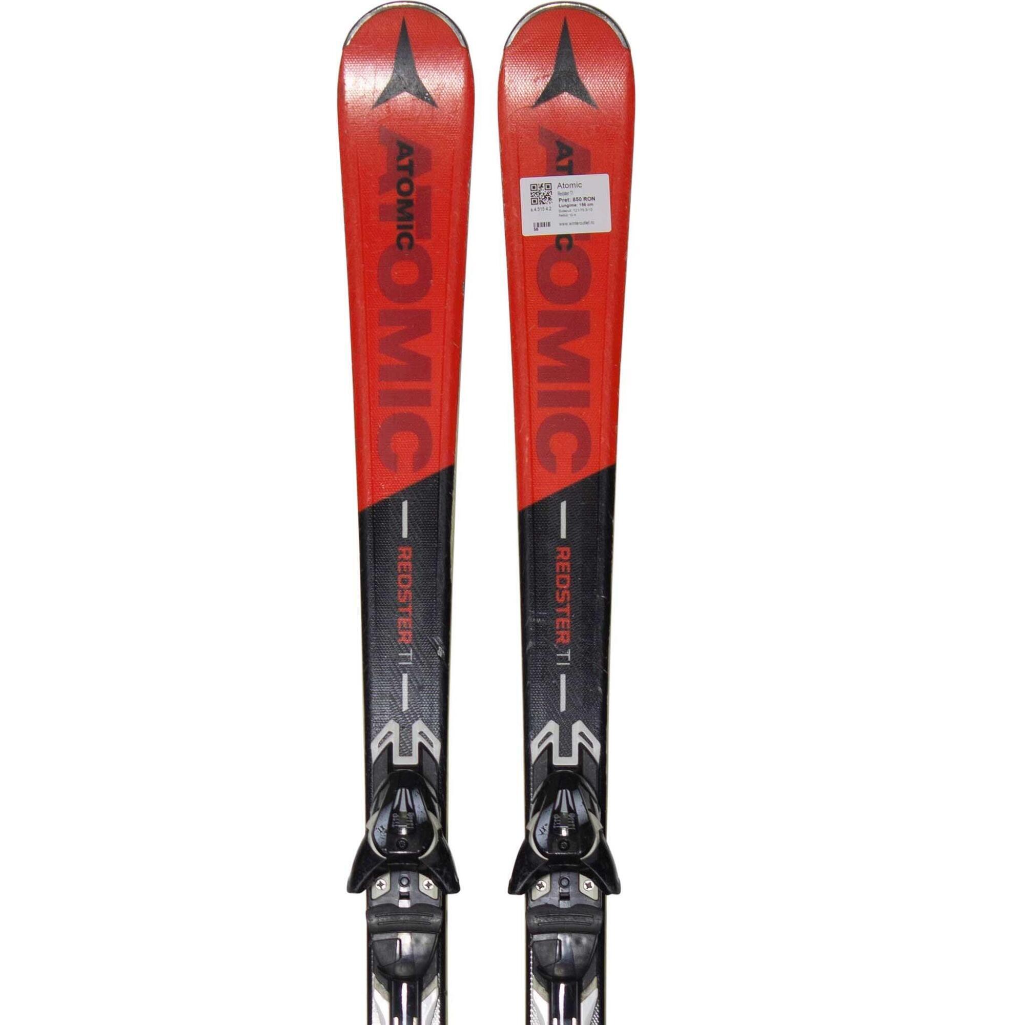 Używane narty - ATOMIC Redster TI, 170 cm, stan dobry