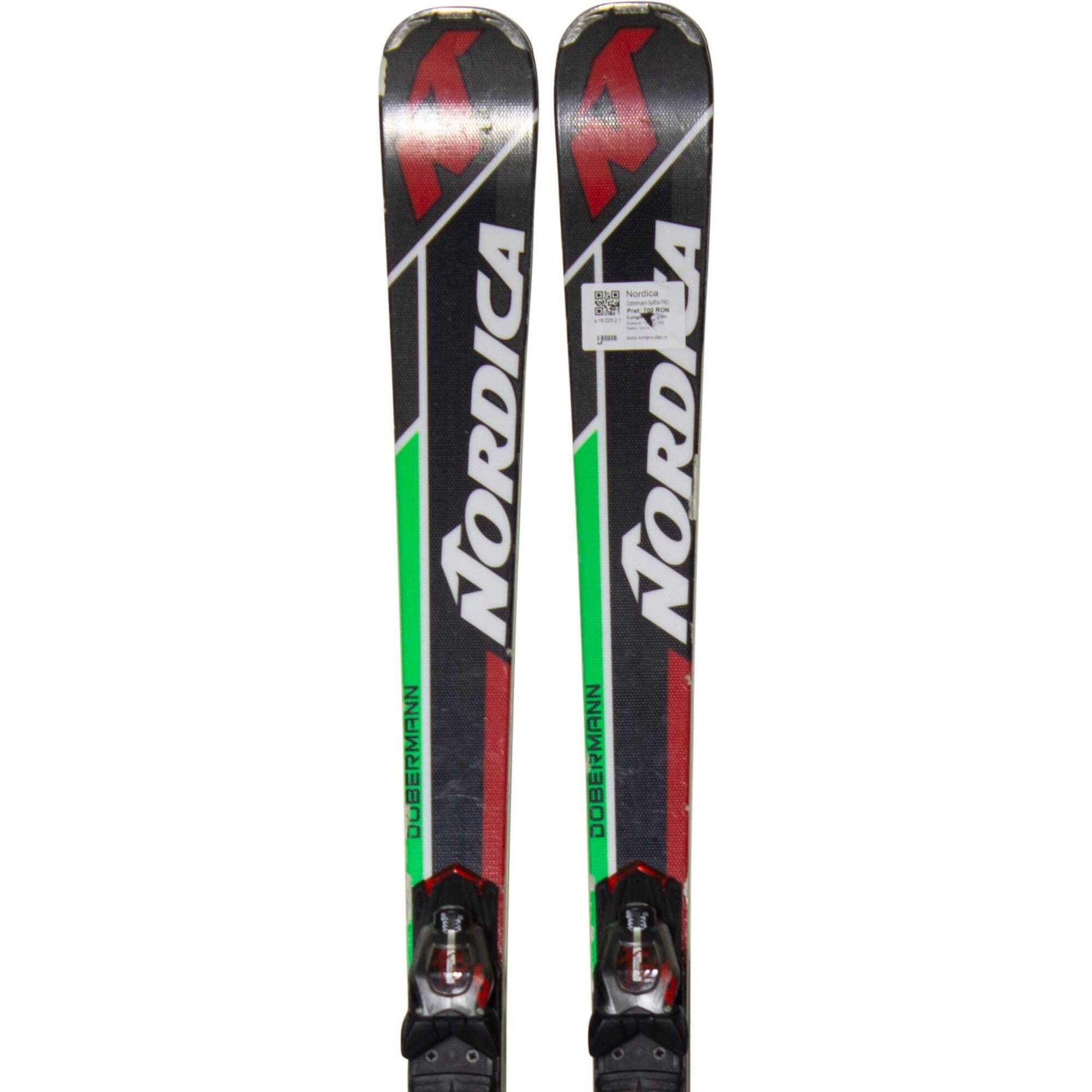 Używane narty - NORDICA Dobermann Spitfire PRO, 162 cm, stan zadowalający