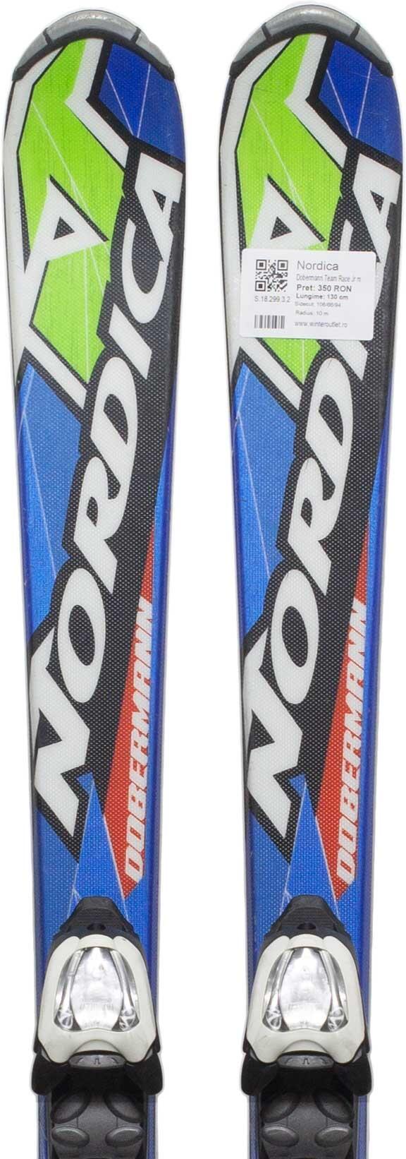 NORDICA Skis d'occasion - NORDICA Dobermann Team Race Jr, 90 cm, Très bon état