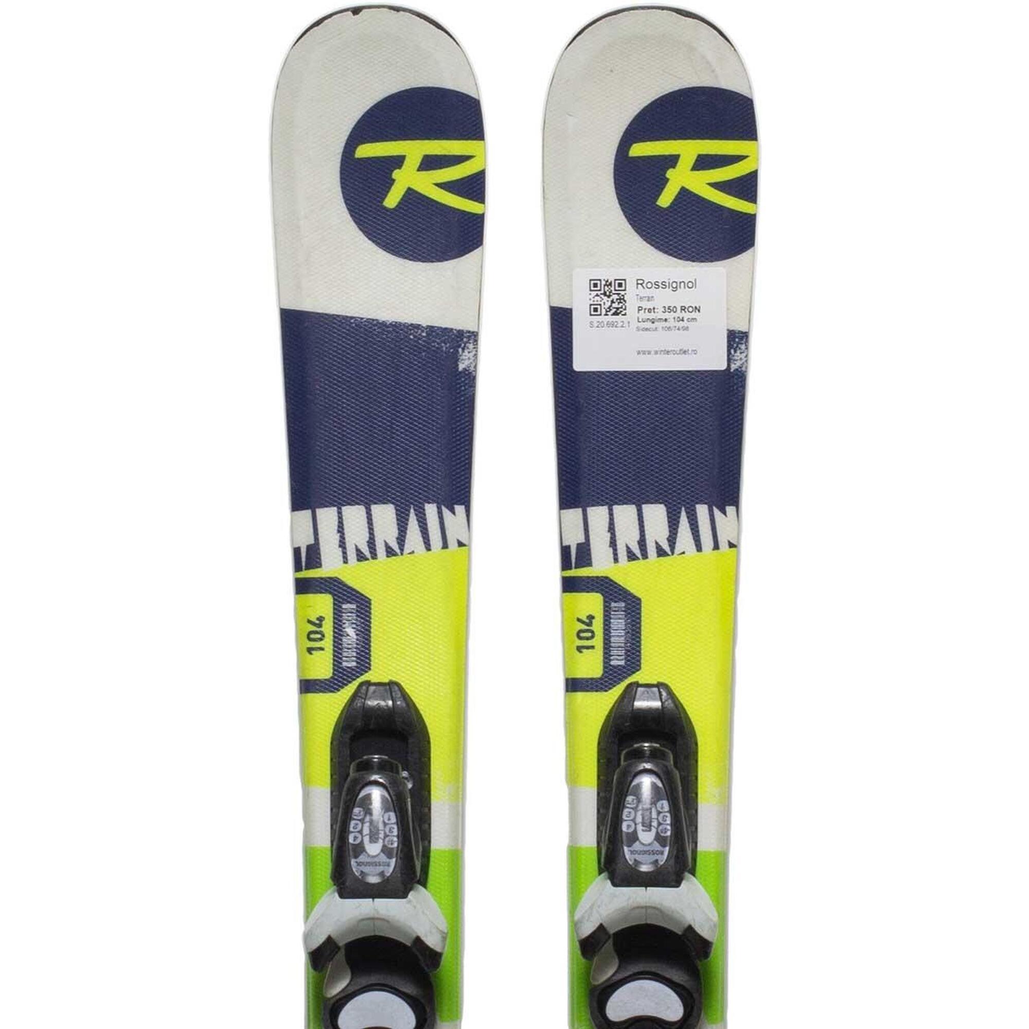 Second Life- Narty ROSSIGNOL Terrain, 92 cm- Stan bardzo dobry