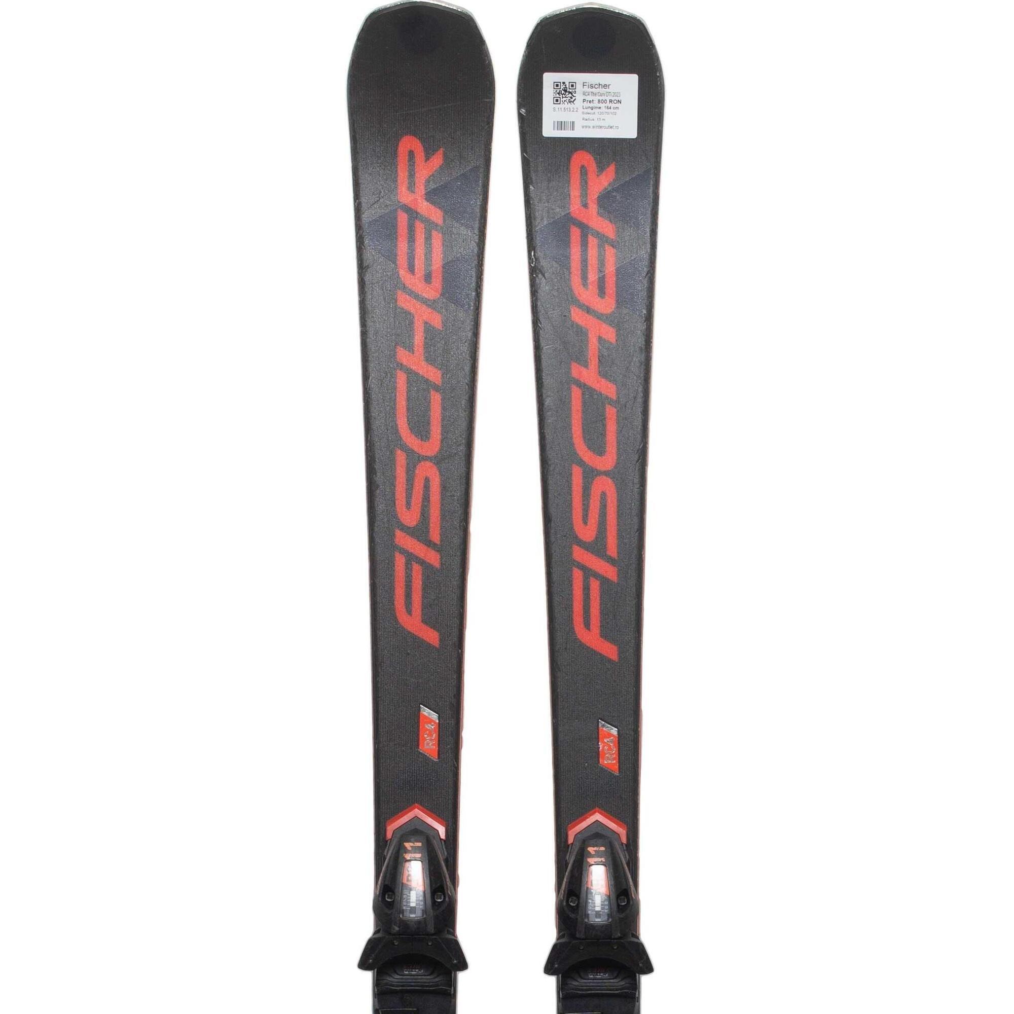 Używane narty - FISCHER RC4 The Curv DTi 2023, 178 cm, stan dobry