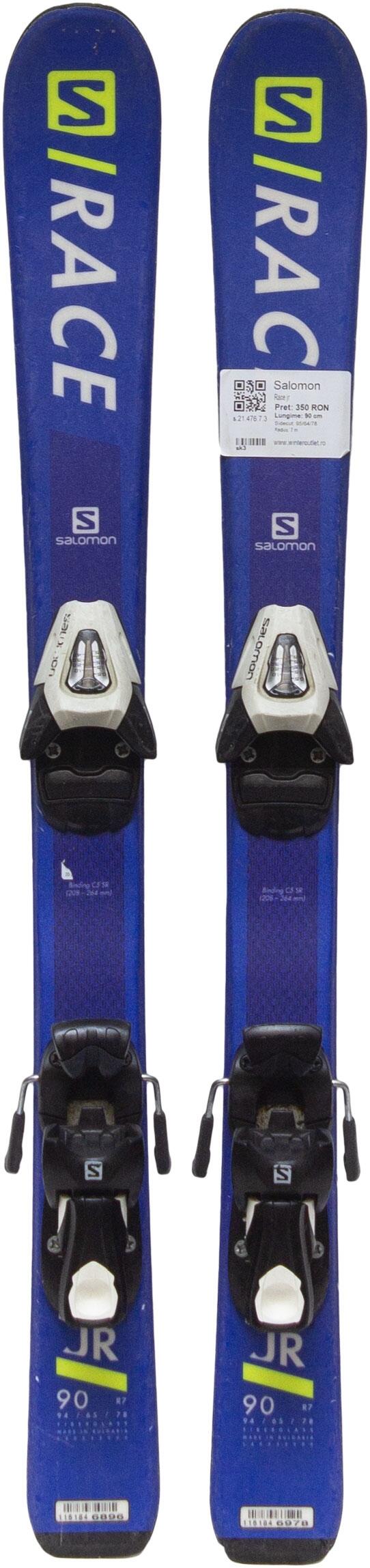 Tweedehands - Kinderski’s Salomon Race jr 70cm 2/4