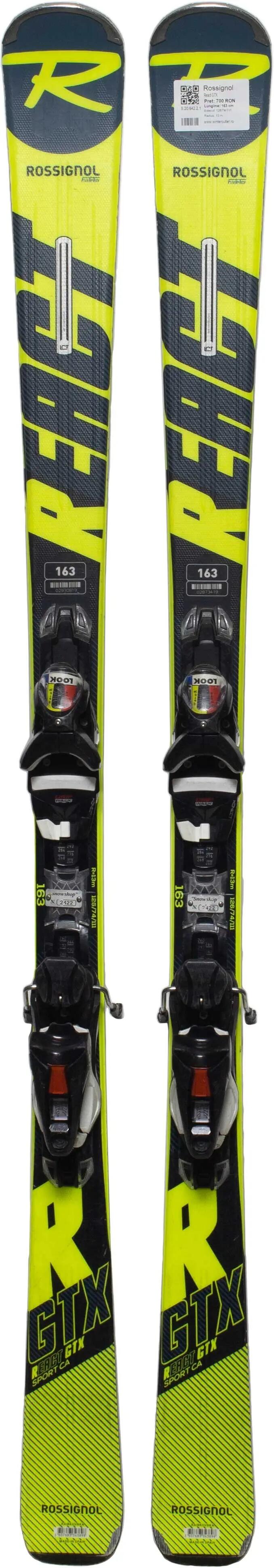 Second life - Narty Rossignol React GTX 170cm 2/4