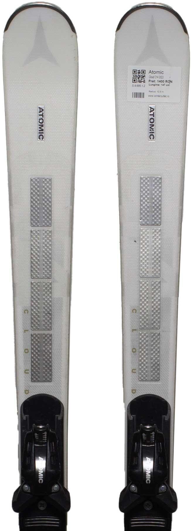 ATOMIC Skis d'occasion - ATOMIC Cloud C14 Revoshock 2023, 147 cm, Très bon état