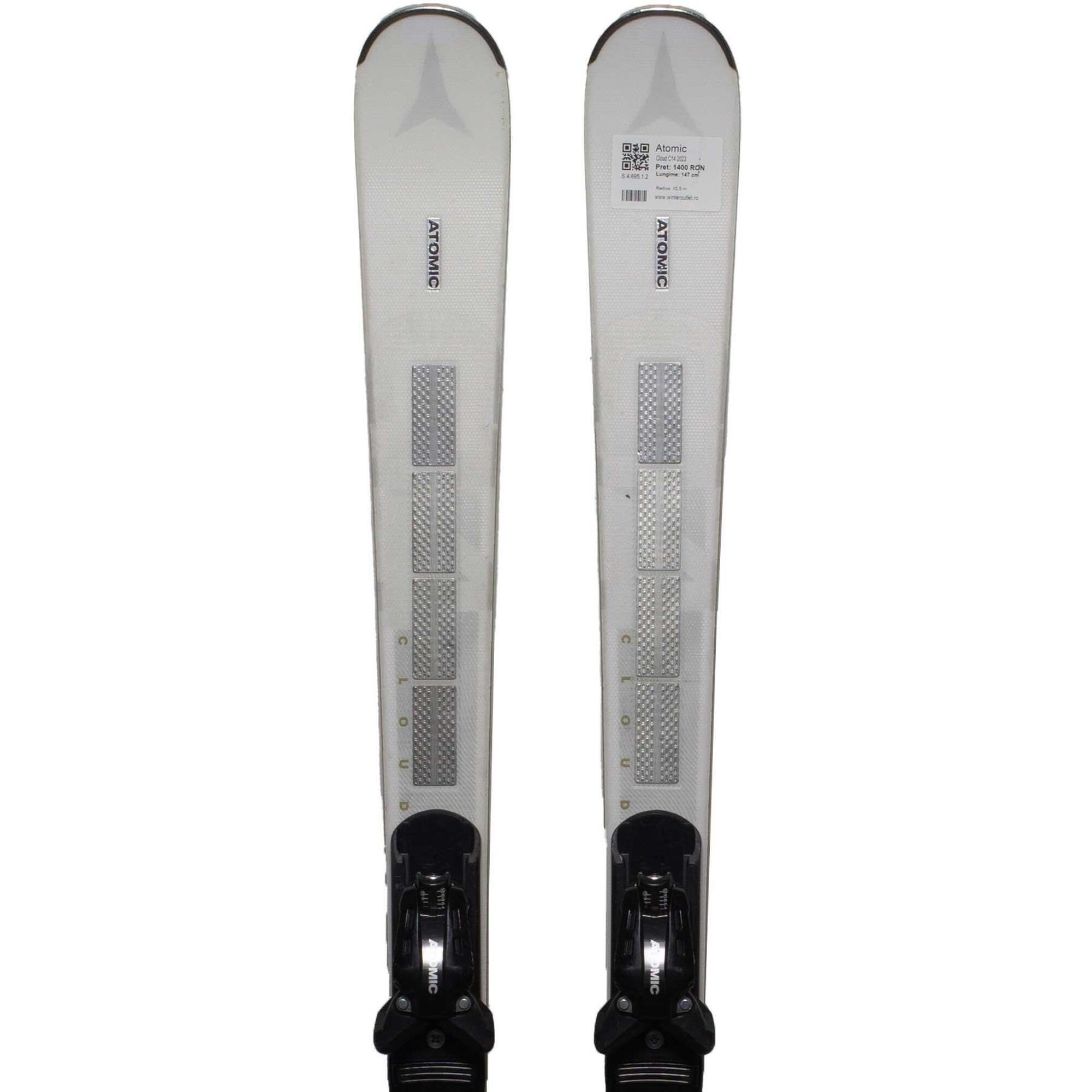 Używane narty - ATOMIC Cloud C14 Revoshock 2023, 147 cm, stan bardzo dobry