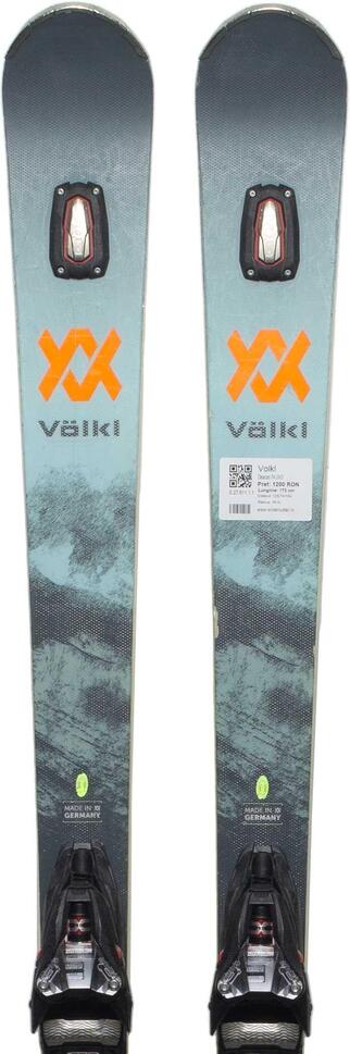 Używane narty - VOLKL Deacon 74 UVO, 173 cm, stan dobry