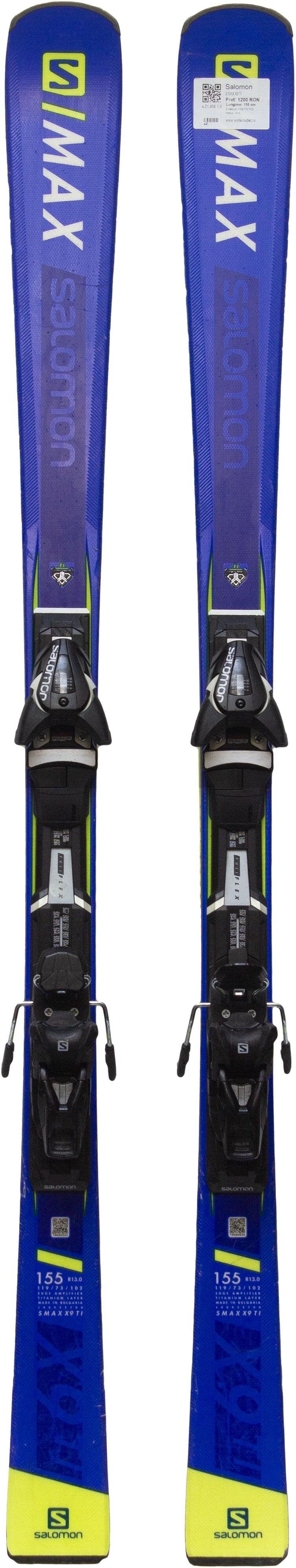 Second Life- Narty SALOMON S MAX X9 TI, 165 cm- Stan bardzo dobry 3/5