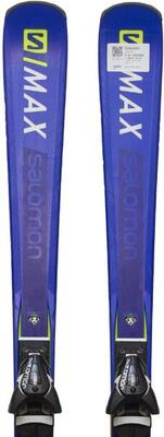 Gebruikte ski's - salomon s max x9 ti, 165 cm, zeer goede staat