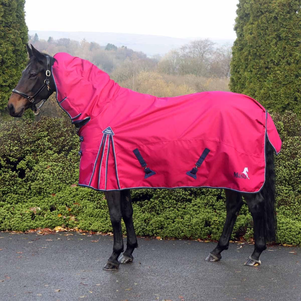 Fieldmasta 0g lightweight turnout rug with combo neck 1/4