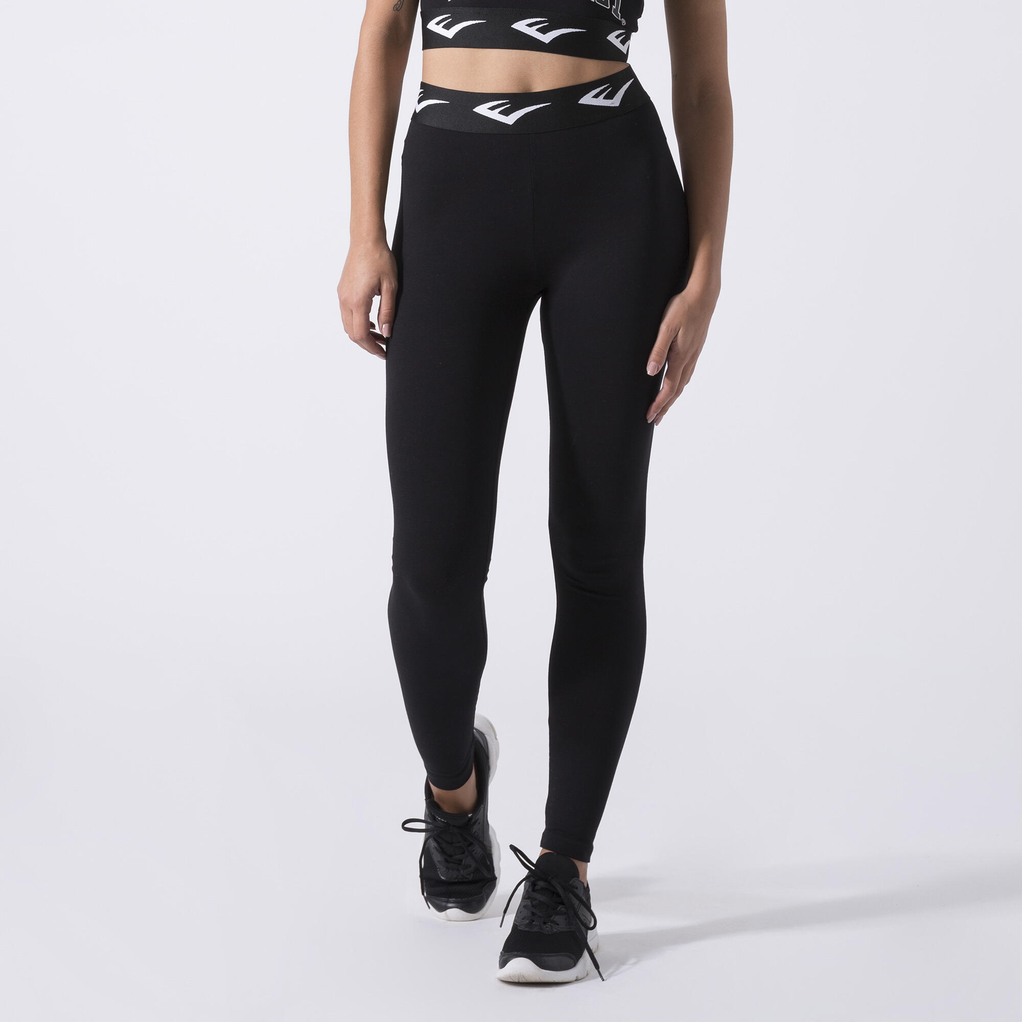 HAUT CROPPED ICONIQUE NOIR COTON, ÉLASTHANE 2/6