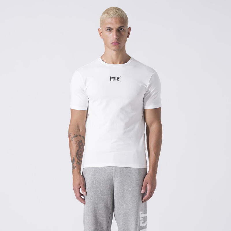 T-SHIRT EXCLUSIVE AVEC PETIT LOGO OFF WHITE COTON, ÉLASTHANE