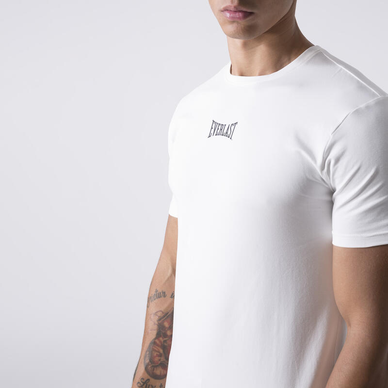 T-SHIRT EXCLUSIVE AVEC PETIT LOGO OFF WHITE COTON, ÉLASTHANE