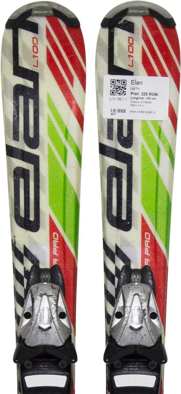 Skis d'occasion - ELAN Exar Pro, 100 cm, Bon état 2/4