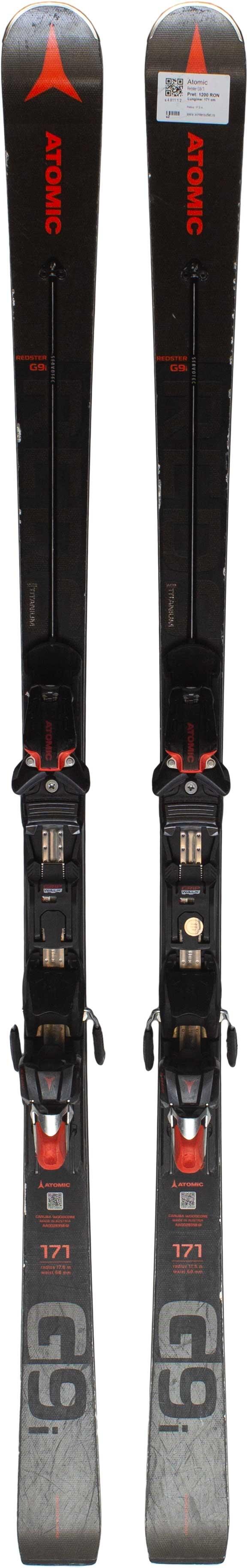 Skis d'occasion - ATOMIC Redster G9i Ti, 177 cm, État satisfaisant 3/5