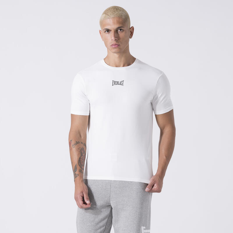 T-SHIRT EXCLUSIVE AVEC PETIT LOGO OFF WHITE COTON, ÉLASTHANE