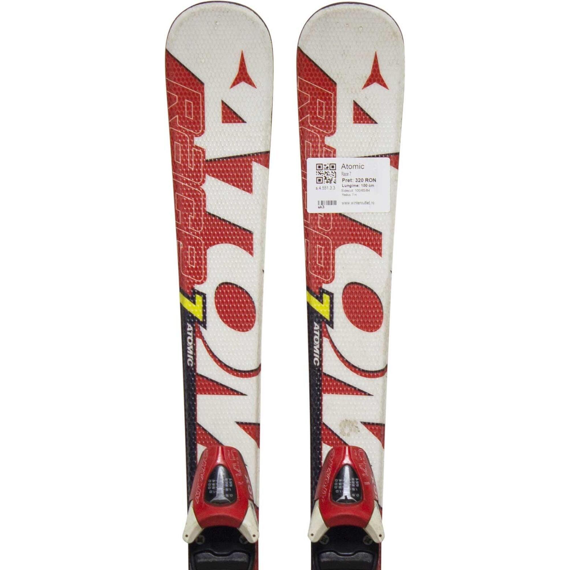 Atomic - Skis D'Occasion - Atomic Race 7, 90 Cm, Très Bon État - Skis - Rouge - 90 - Decathlon