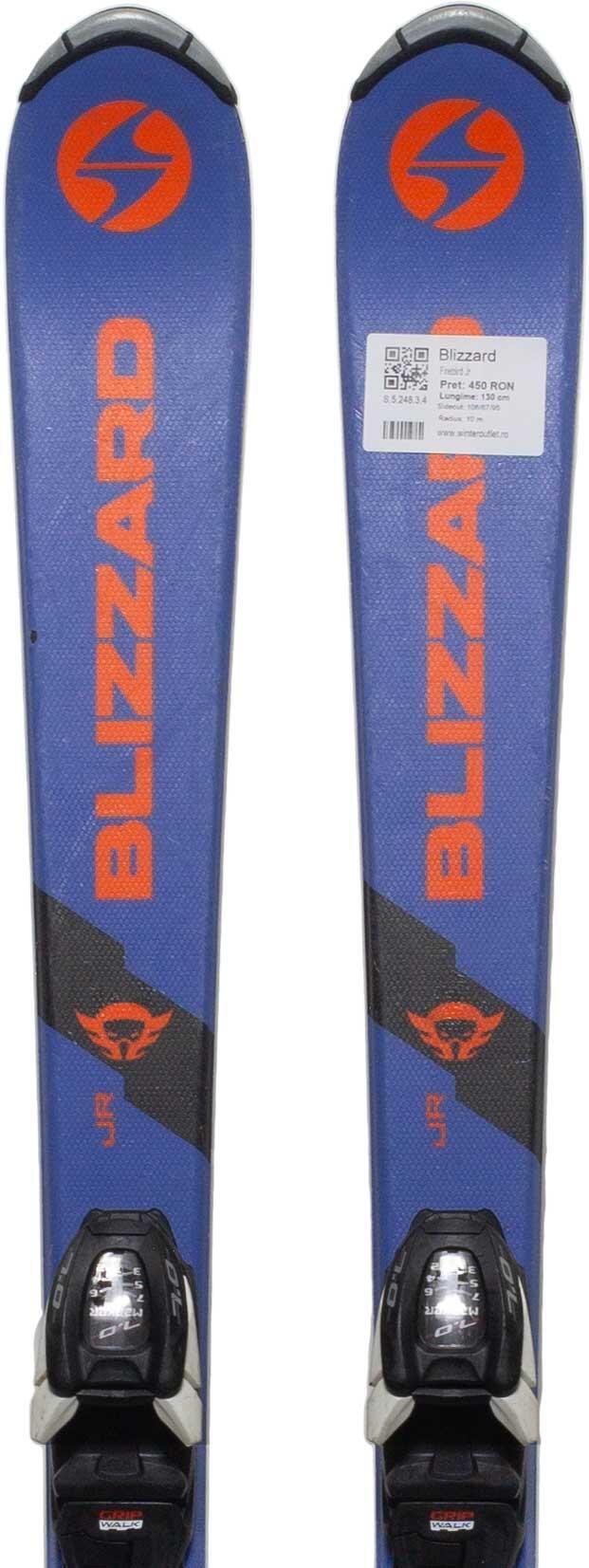 BLIZZARD Skis d'occasion - BLIZZARD Firebird Jr, 120 cm, Très bon état
