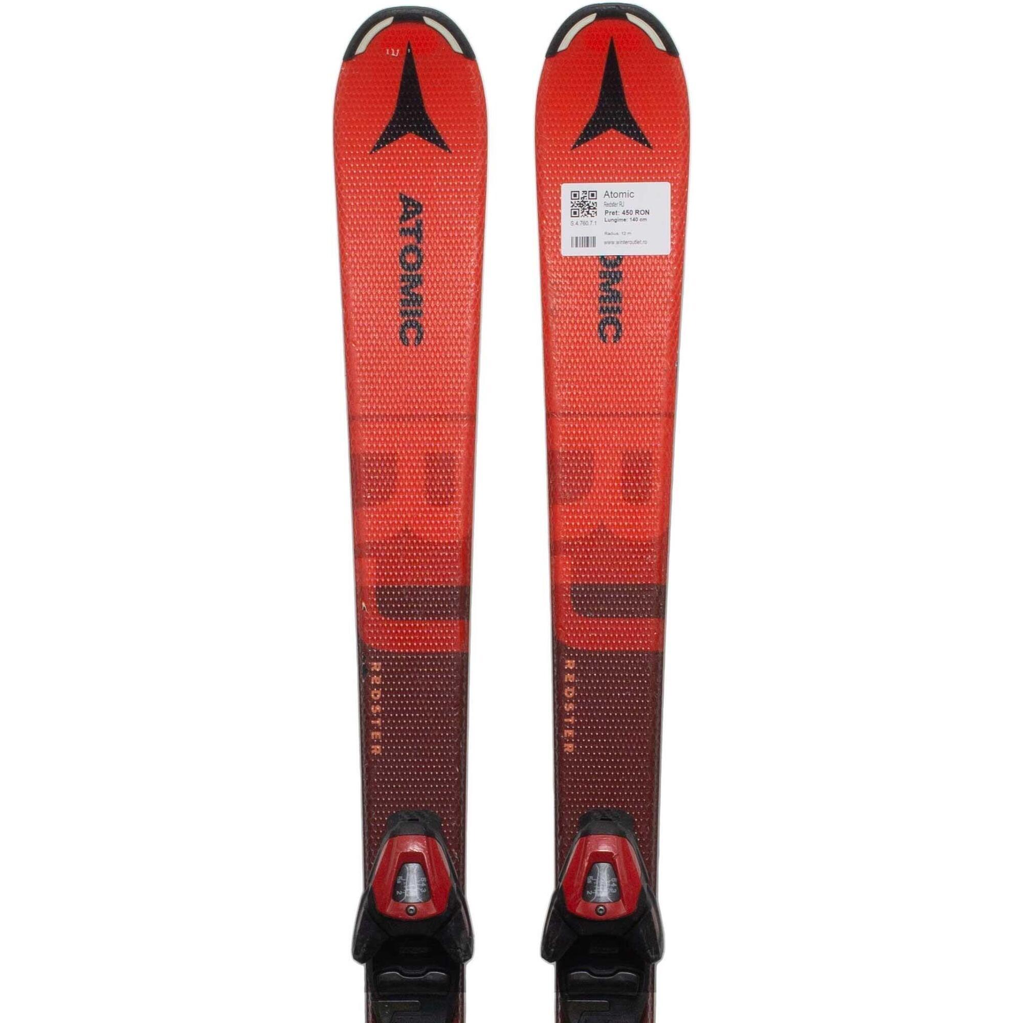 ATOMIC 2ND LIFE - ATOMIC Redster RJ, 140 cm, Velmi dobrý stav