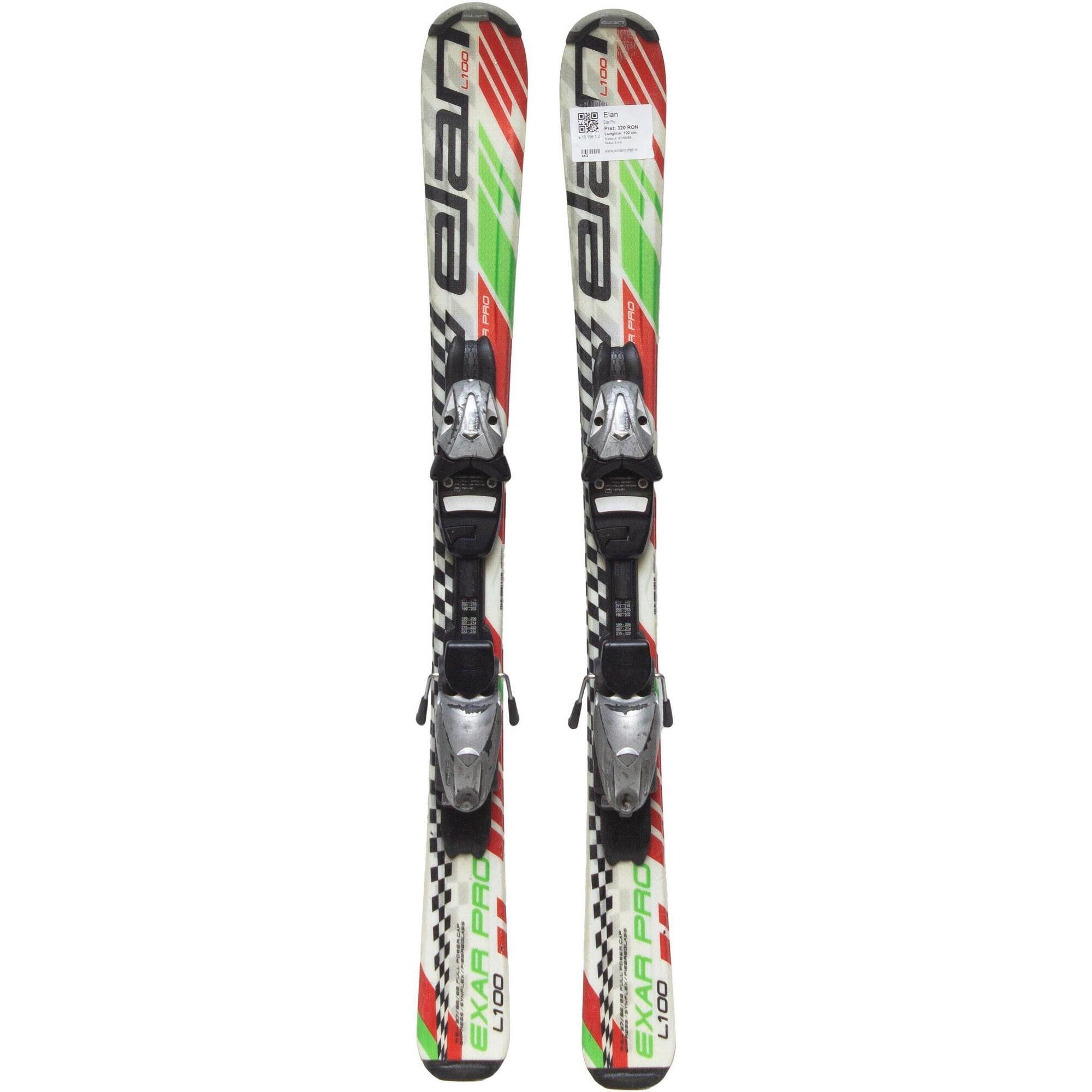 Bazar Dětské lyže Elan Pin Ball 100 cm - Ski a Bike Centrum Radotín