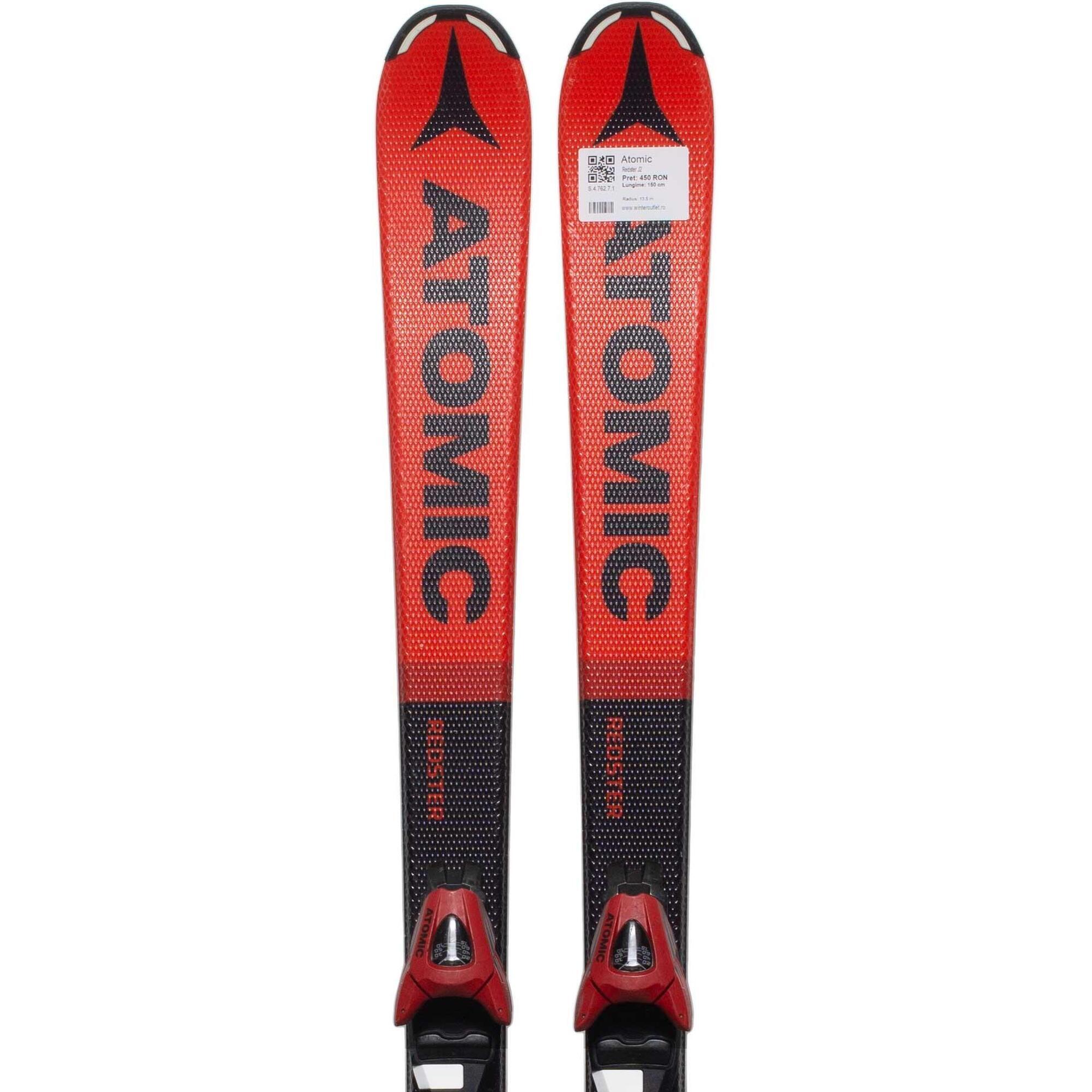 Second Life- Narty ATOMIC Redster J2, 120 cm- Stan bardzo dobry