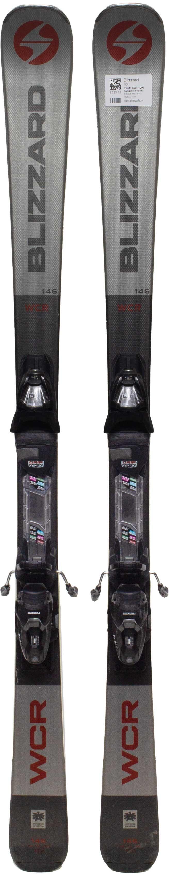 Skis d'occasion - BLIZZARD WCR, 160 cm, Très bon état 3/5