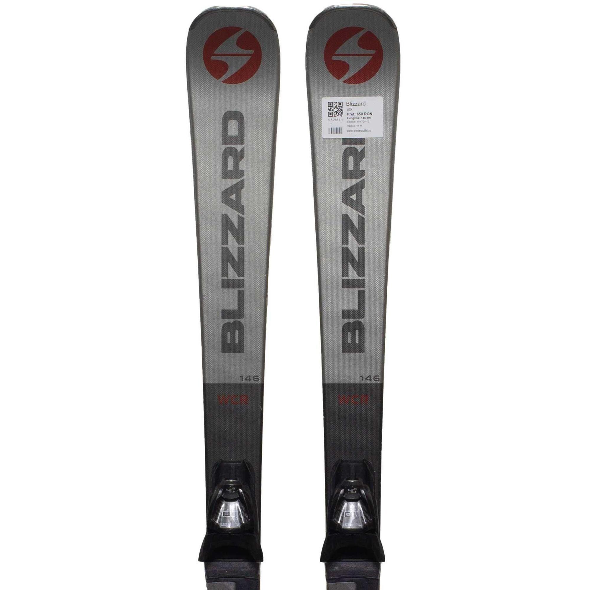 Używane narty - BLIZZARD WCR, 167 cm, stan bardzo dobry