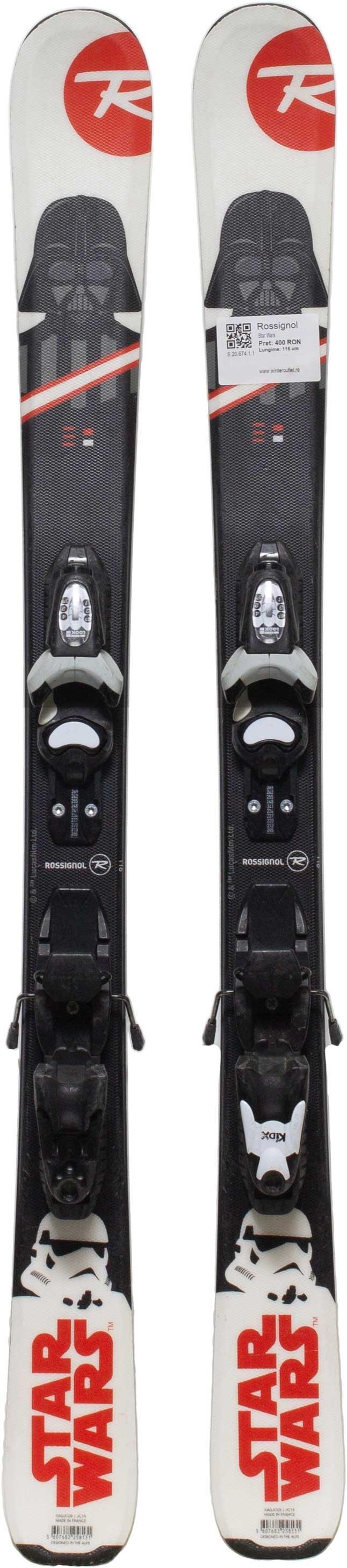 Skis d'occasion - ROSSIGNOL Star Wars, 110 cm, Très bon état 2/4