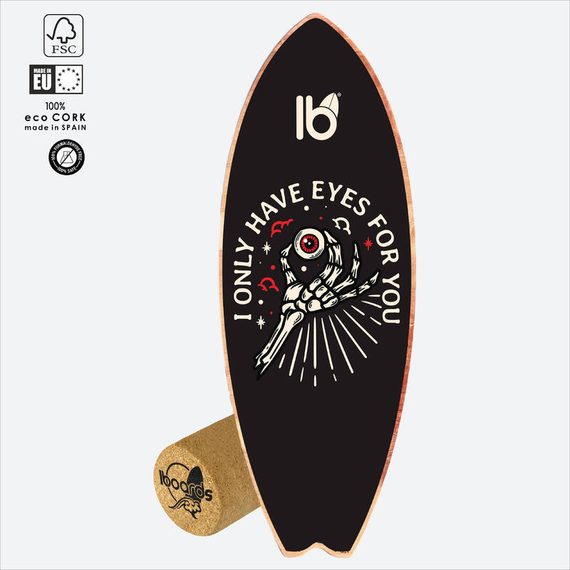 Planche d'équilibre de surf iboards modèle Love 80cm x 29,5cm