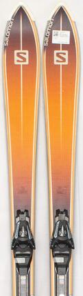 Reconditionné - Skis Salomon BBR Freeride 7.5 165cm, Très Bon État