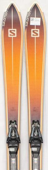 Reconditionné - Skis Salomon BBR Freeride 7.5 165cm, Très Bon État