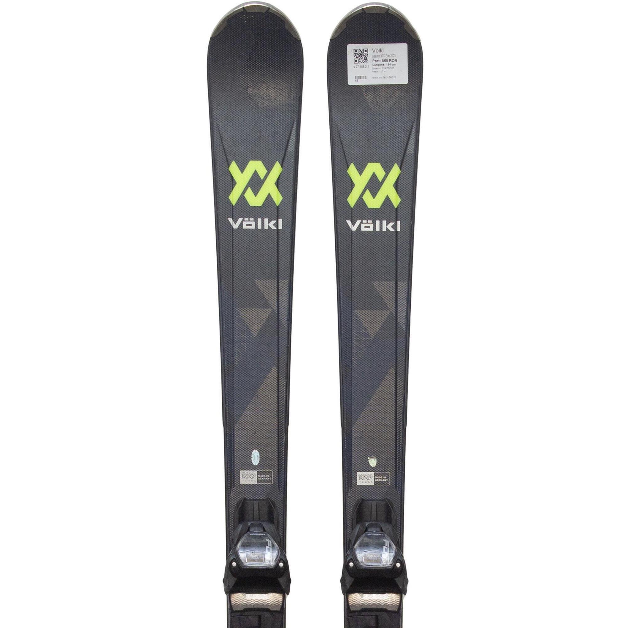Używane narty - VOLKL Deacon XTD Elite 2023, 147 cm, stan bardzo dobry