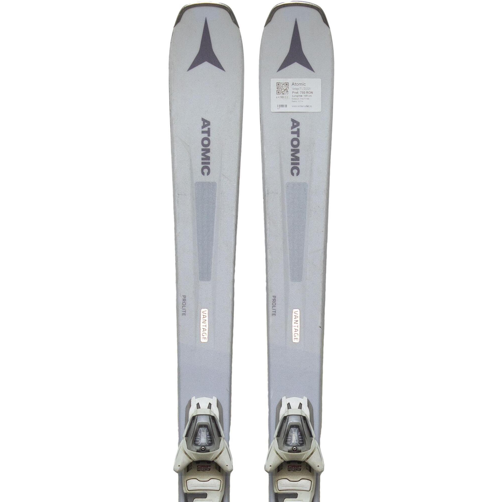 Używane narty - ATOMIC Vantage 77 LTD 2021, 156 cm, stan bardzo dobry