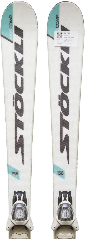 Używane narty - STOCKLI Axis Comp, 163 cm, dobry stan