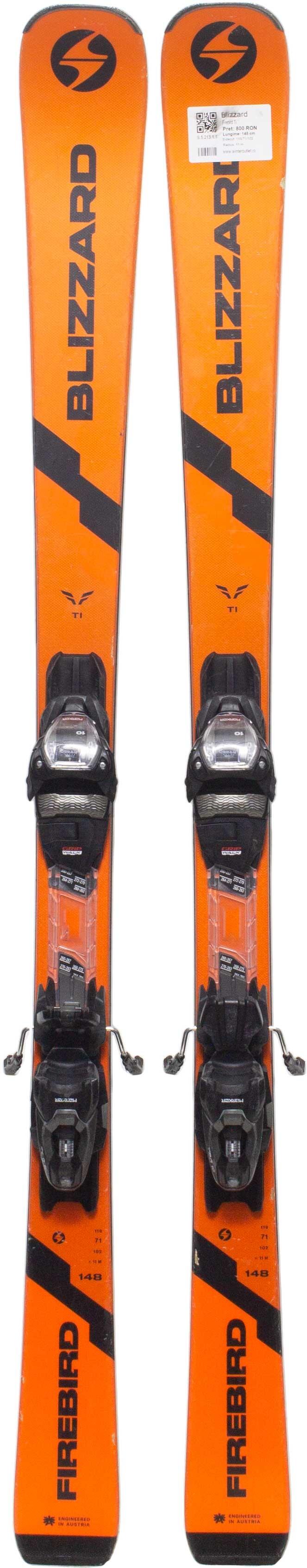 2ND LIFE - BLIZZARD Firebird Ti, 166 cm, Dobrý stav 3/5