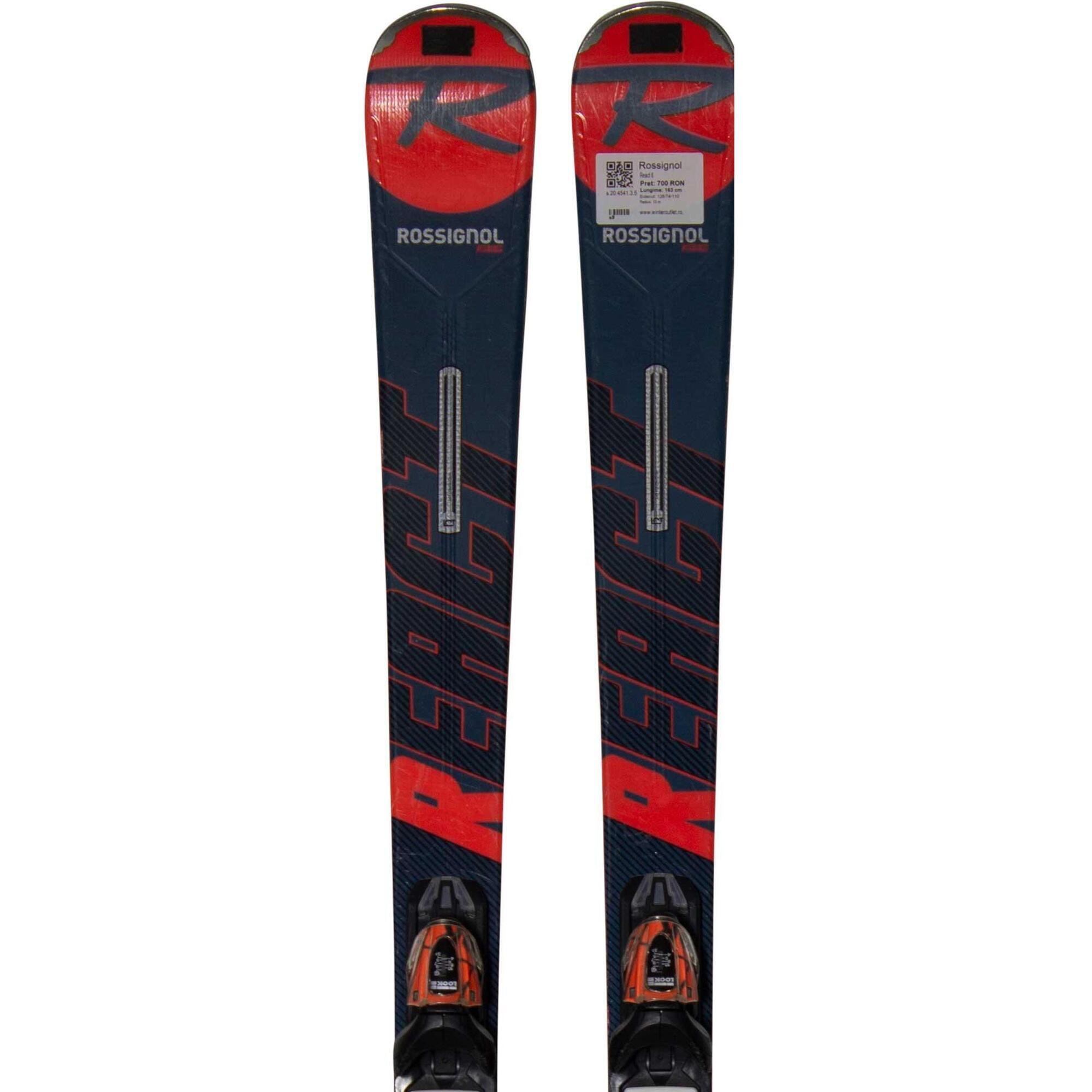 Second Life- Narty ROSSIGNOL React 6, 163 cm- Stan bardzo dobry